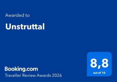 Booking.com Traveller Review Awards 2026 - Unstruttal - 8.8 out of 10